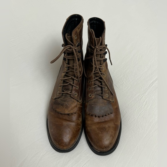 Ariat Distressed Heritage Lacer Mens Western Boots Size 10.5D (10001988) 32535 main image 6